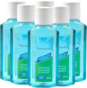 Mouthwash Travel Size, Portable Original Mint Mini Mouthwash Bulk, 35ml/1.2oz 288Pack, Mint