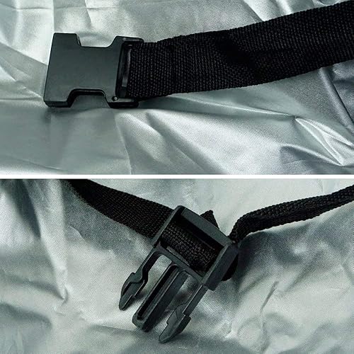 Miniatura 7 de Titan Funda ligera para automóvil. SUV mediano. Compatible con Ford Explorer, Jeep Grand Cherokee y más. La funda impermeable mide 206 pulgadas e