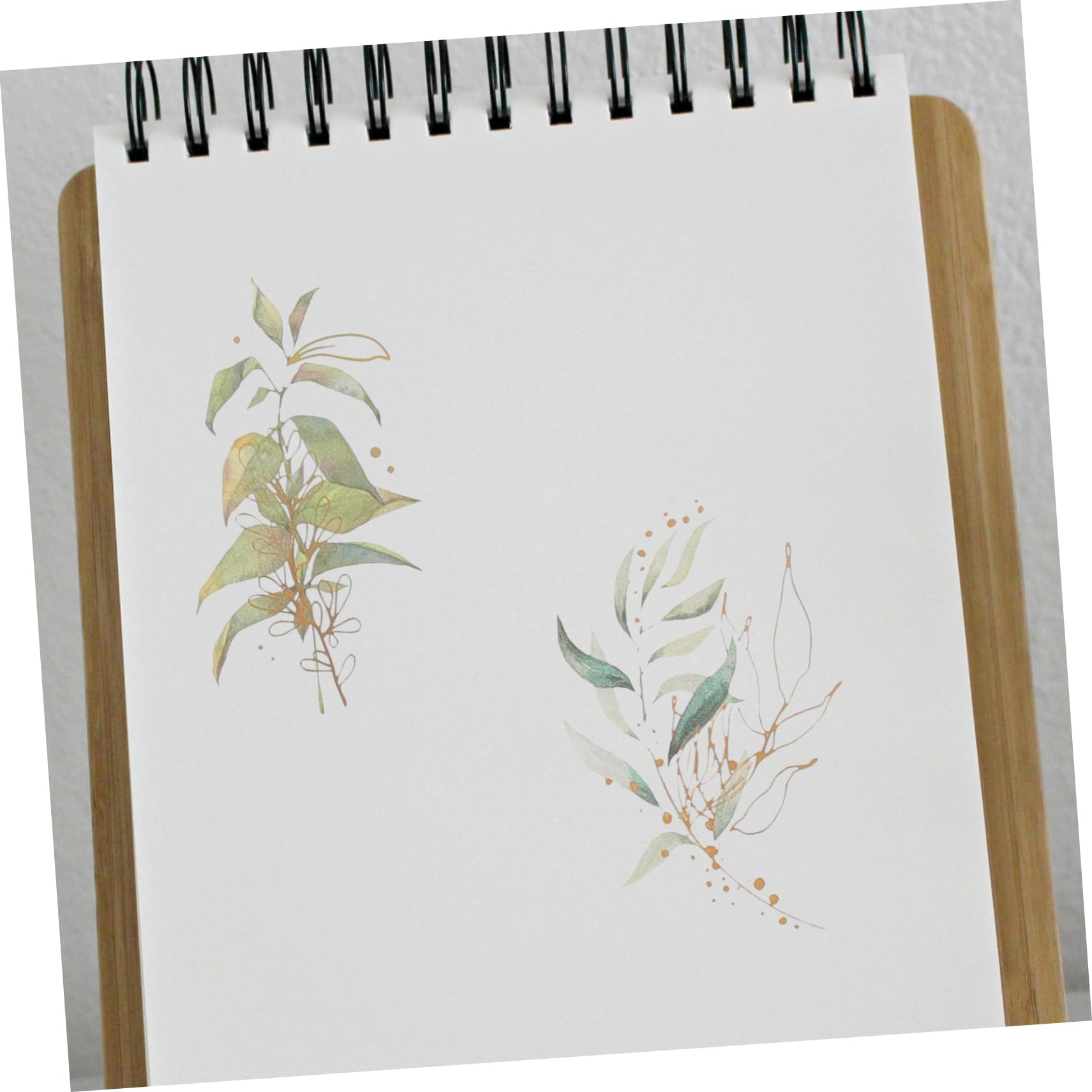 DOITOOL 4 Sätze Holographische Pflanzenaufkleber Für Scrapbooking Diy Blumenaufkleber Für Bastelprojekte Tagebücher Und Dekorationen 240 Stück * 4