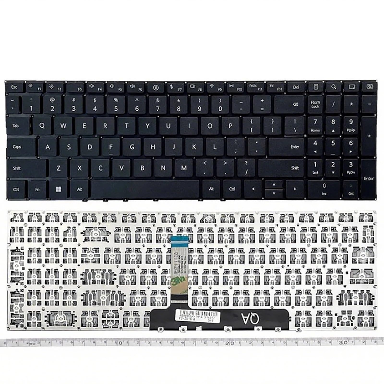 Clavier PC portable Huawei Matebook D14 MCLEF-X D16 RLEFG-16 sans rétroéclairage version US