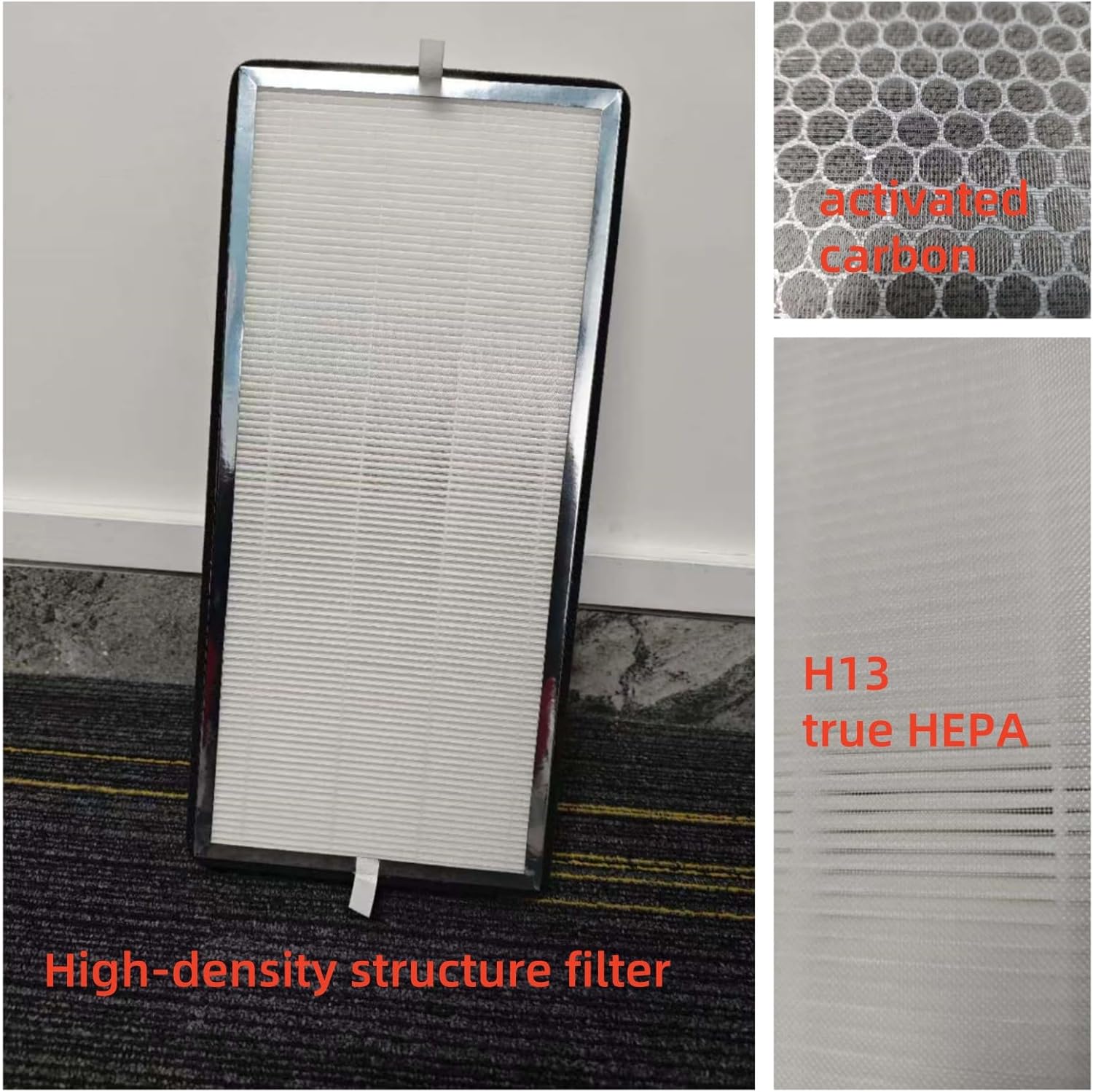 MA-40 Replacement Filter Compatible with MA 40 Series Air Purifier, 3-Stage Filtration, H13 True HP Filter, 2 Pack - Image 7