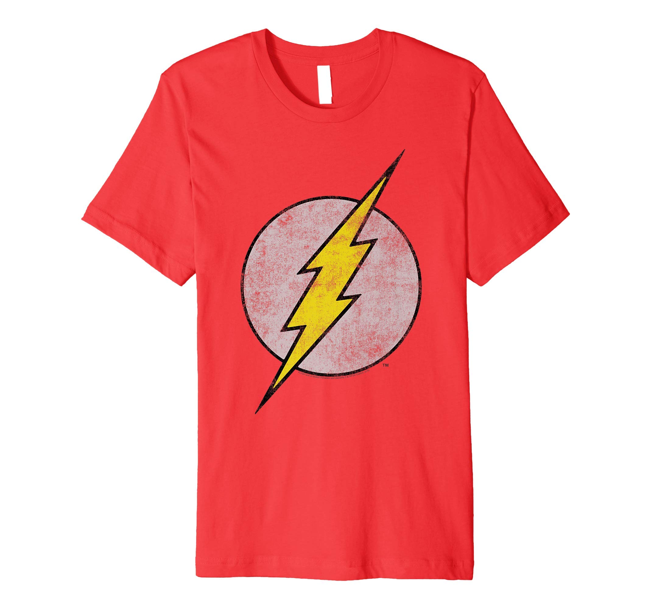 DC Comics Flash Old Flash Logo Premium T-Shirt