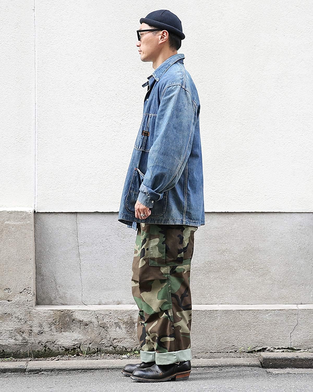 Amazon | 実物 米軍 M-65フィールドカーゴパンツ ウッドランド迷彩