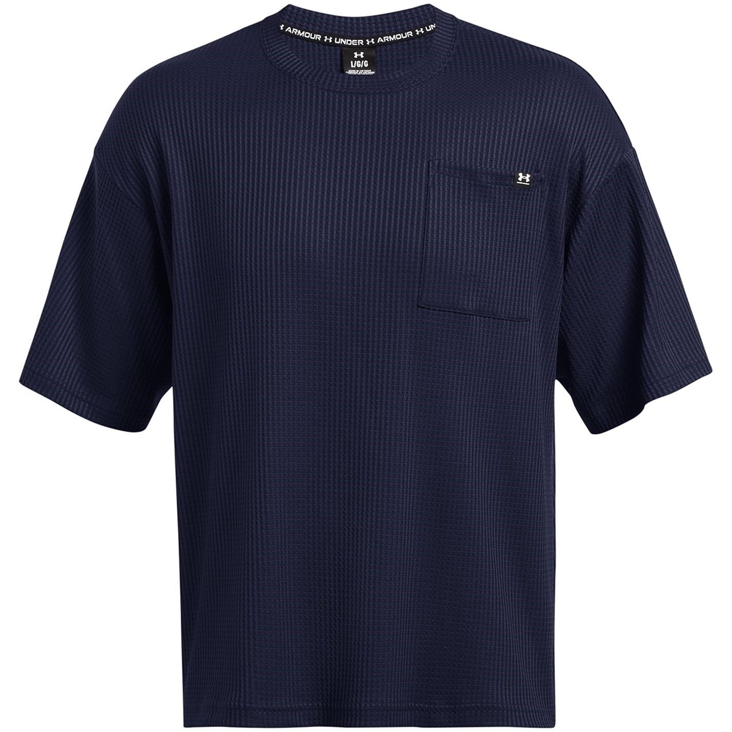UNDER ARMOUR Rival Waffle Crew Short Sleeve T-Shirt S