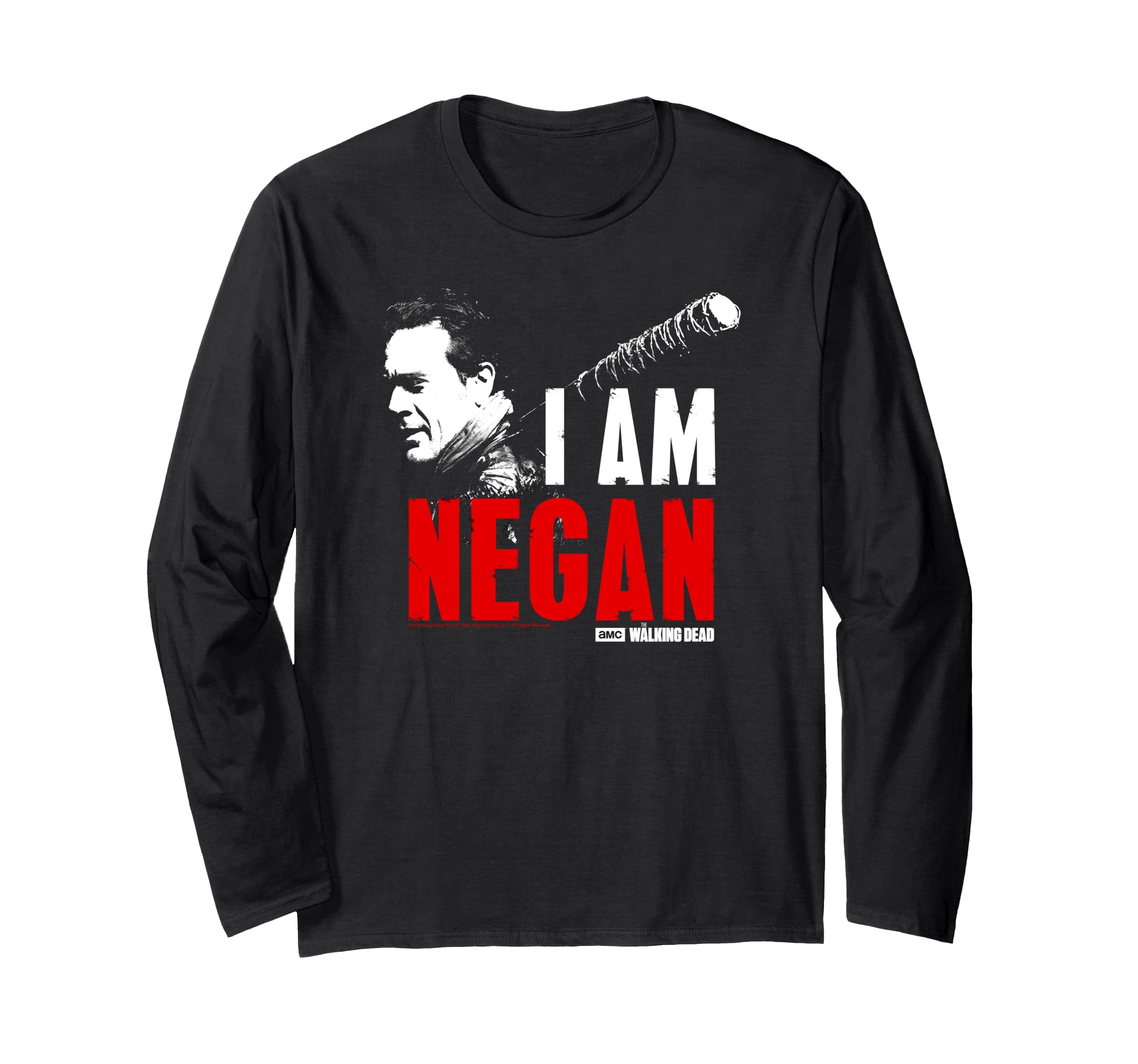 Amazon | ウォーキング・デッド私はニーガンです 長袖Tシャツ