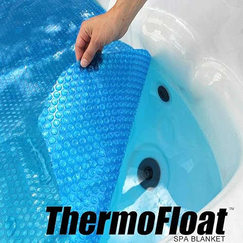 Miniatura 2 de Spa Depot Thermo-Float - Manta flotante para bañera de hidromasaje de 16 mil, 6 x 6 pies, para spa, calefacción solar aislante resistente