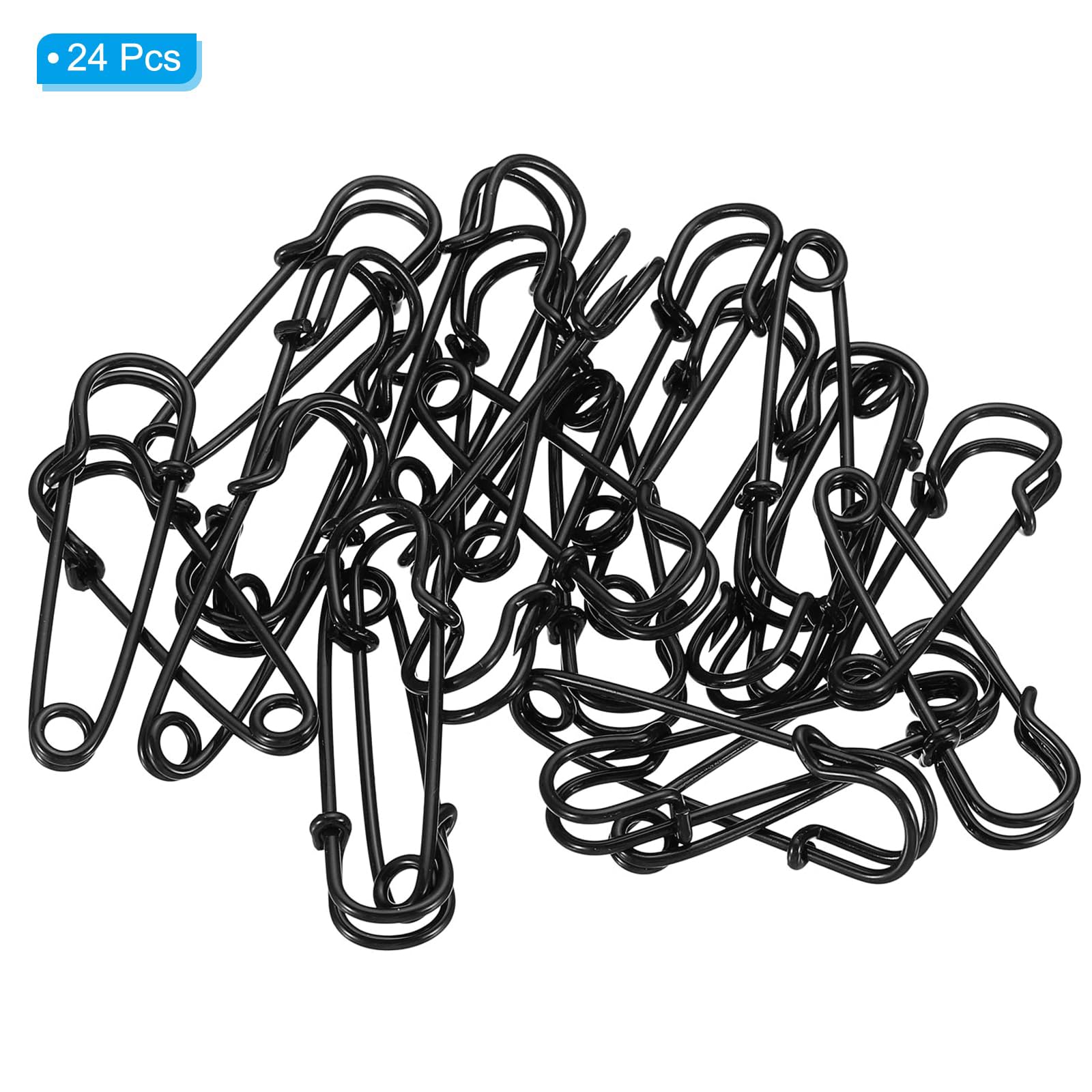 TA-VIGOR 24Pcs Large Safety Pins, 13.5mm Strong Extra Sturdy Bulk Blanket Pin - Image 3