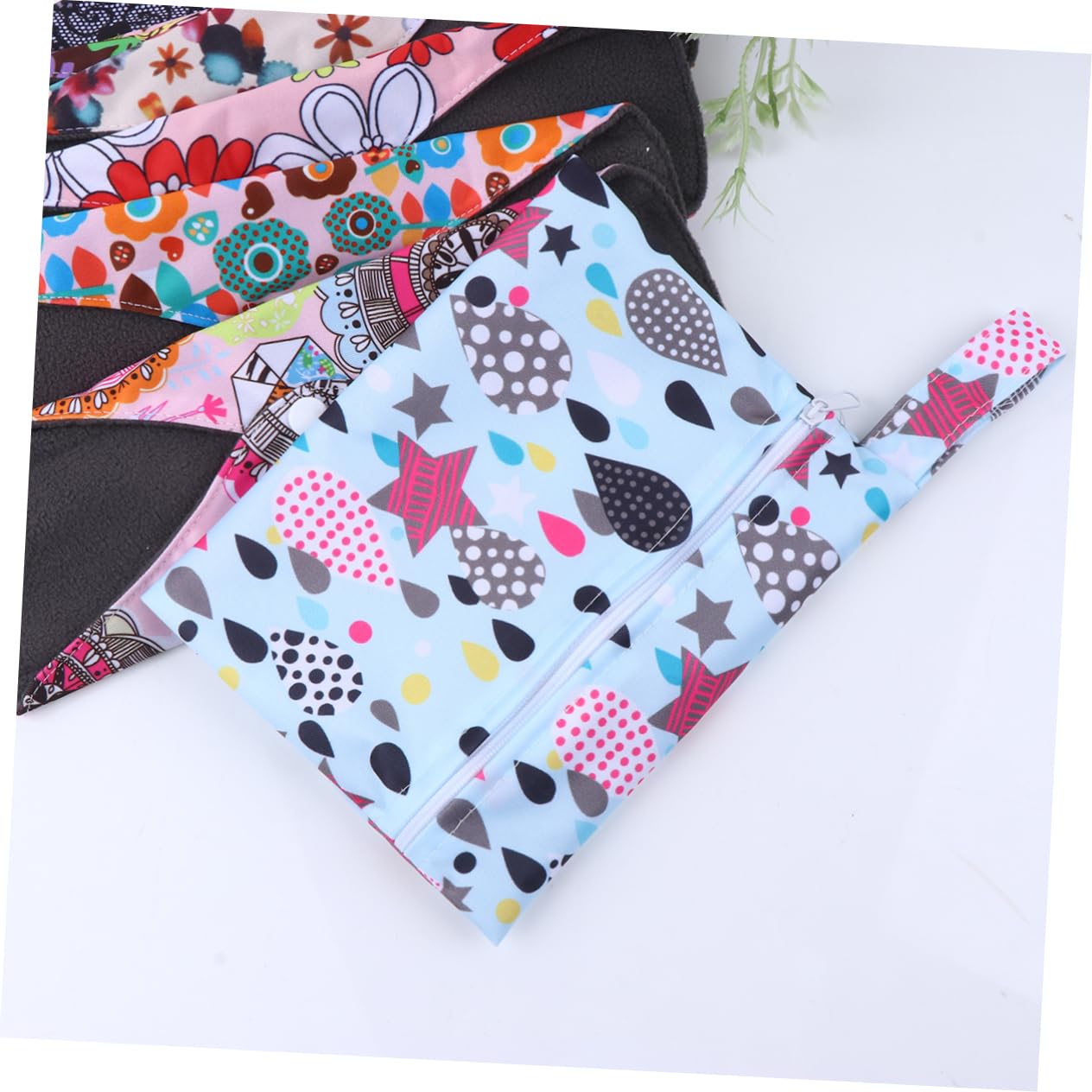 Healvian 8pezzi Assorbenti Donna Igienici Lavabili in Cotone Traspiranti Riutilizzabili Resistenti e Sicuri Ecologici con Design Pratico Facile da Pulire e Piegare per Ciclo Mestruale