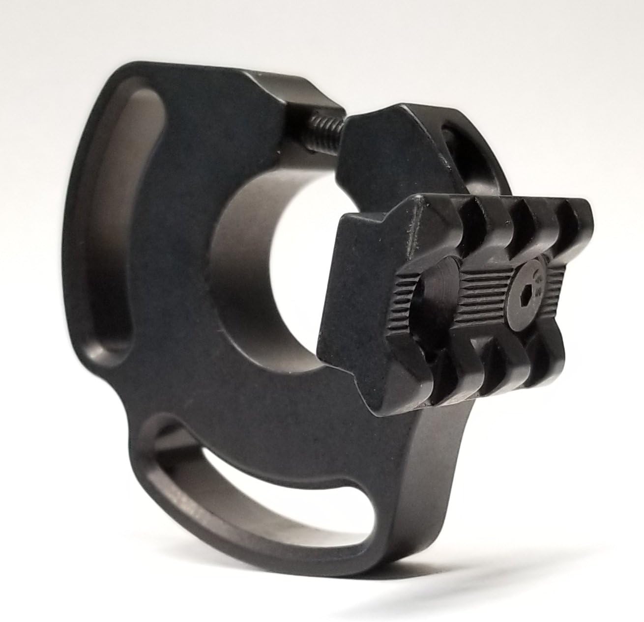 CDM Gear MTRS Pro Series Light Mount with 3-Slot Side Rail, Compatible with Mossberg 590 Shockwave 12 or 20 Ga