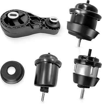 Engine Motor Mount and Transmission Mount Set for 2009-2019 Traverse Enclave Acadia Saturn 3.6L for 2009-2016 GMC Acadia Limited V6 Replace #A5444 A5548HY A5549HY A5458HY