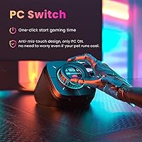 Vista 3 de Cololight Stream Desk One Touch Boot para PC Gaming Mini Teclado Controlador Personalizado