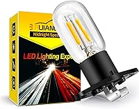 Vista 1 de Ruiandsion Bombilla de microondas Z187 Base 110V 120V 25W Bombilla LED para microondas universal, lámpara de horno en forma de pera, amarilla