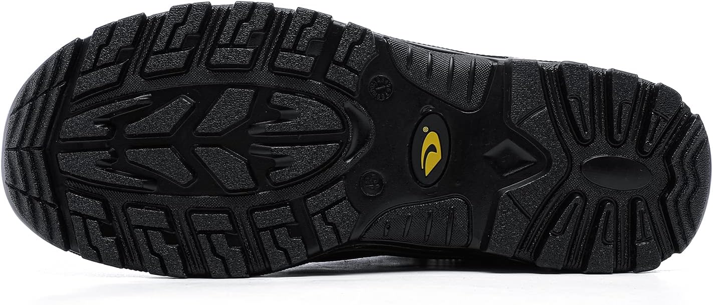 DRKA Steel Toe Shoes for Men,Steel Toe Slip-On Shoe,Slip Resistant Comfortable Safety Work Shoes Industrial Construction Footwear - Image 7