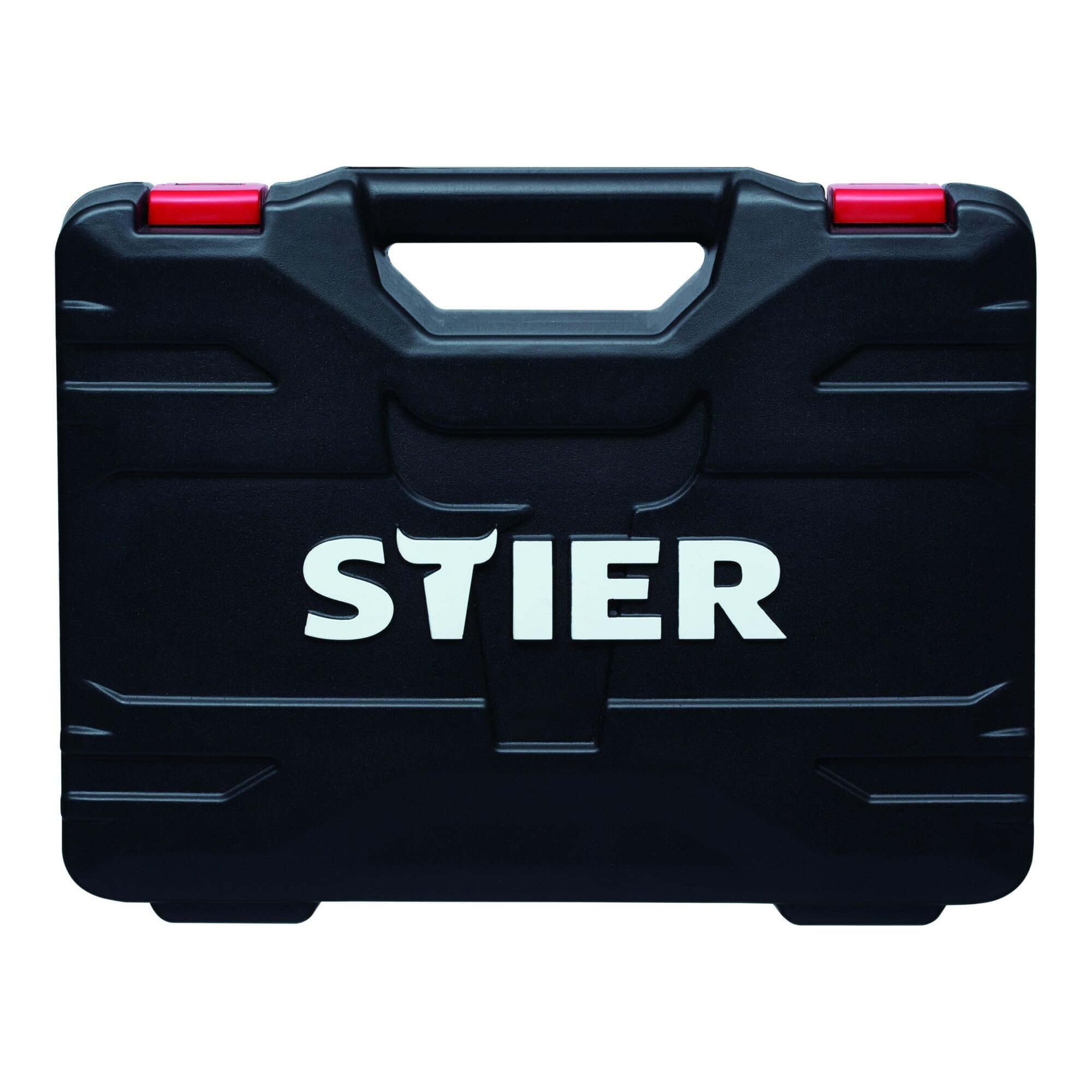 STIER Set di chiavi a bussola e bit, 1/2 pollice, 1/4 pollice, ISK/TX, 42 pezzi