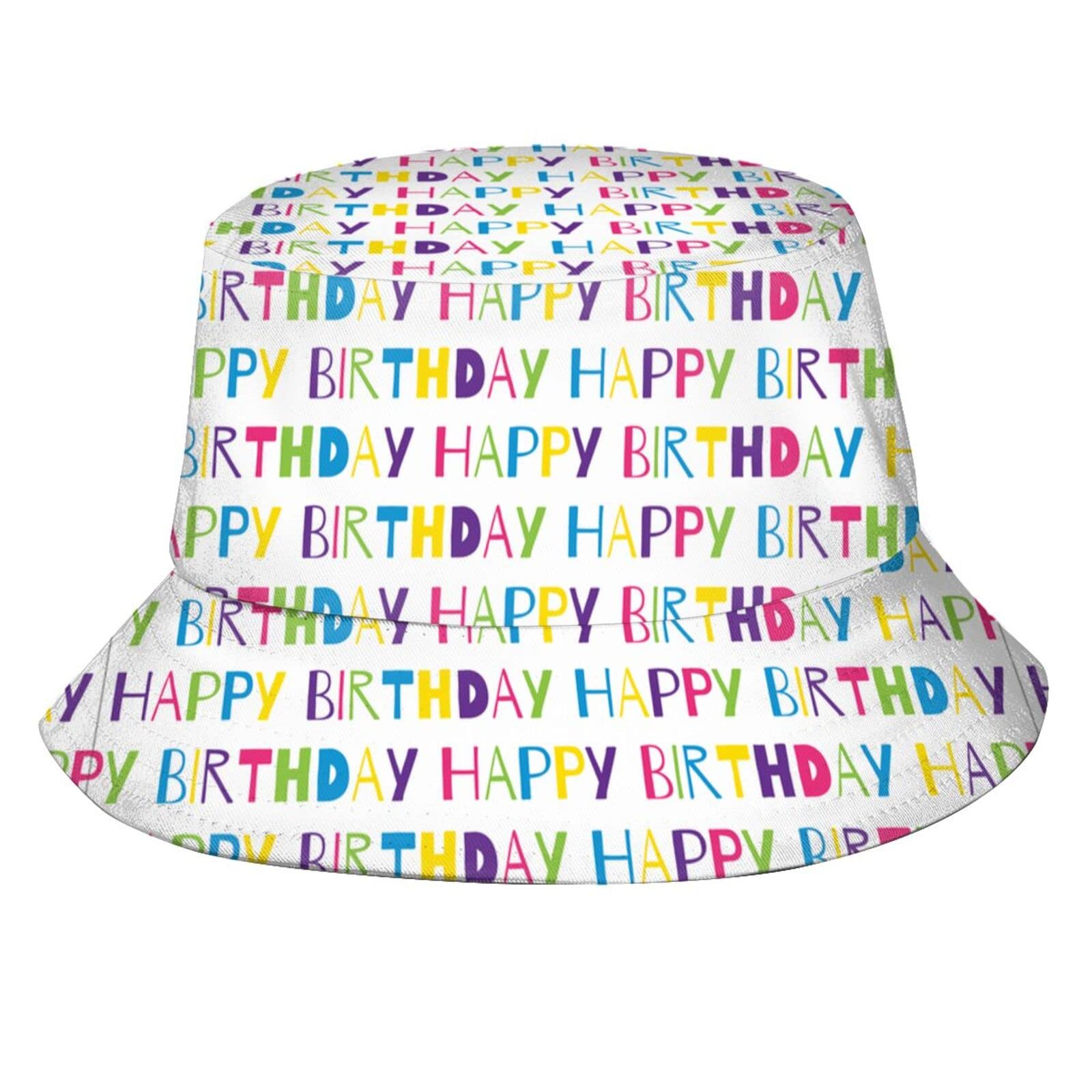 BIEGAS It's My Birthday Bucket Hat Sun Hat Outdoor Fisherman Hat Caps for Men Women Boys Girls