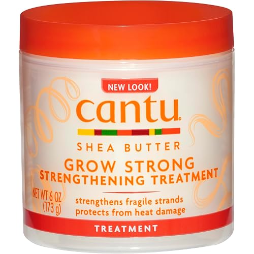 Cantu Grow Strong Strengthening Treatment, 6 Oz, White