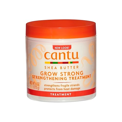 Cantu Grow Strong Fortalecimiento Tratamiento, 6 onzas, blanco