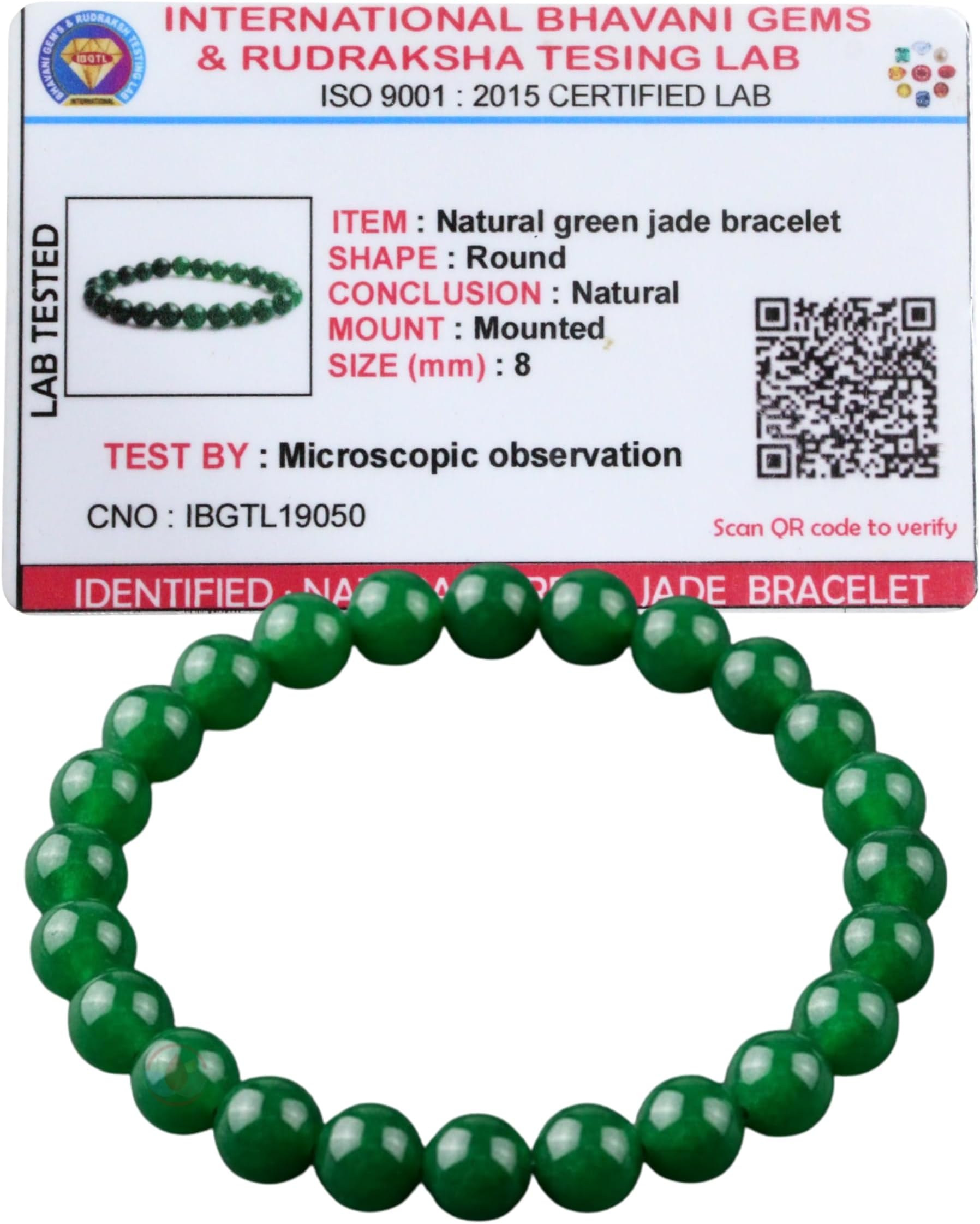 REMEDYWALA Certified Natural Crystal Stone Bracelet for Women & Men | Original Authentic Elastic Beaded Healing Gemstone Bracelet for Energy, Balance, Money & Positive Vibes