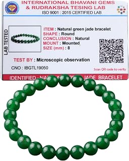 REMEDYWALA Certified Natural Crystal Stone Bracelet for Women & Men | Original Authentic Elastic Beaded Healing Gemstone B... Price In India