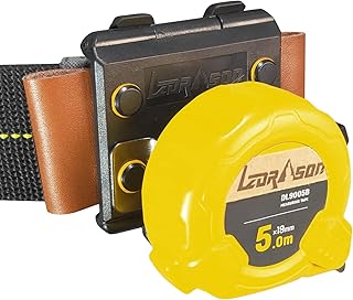 Tape Measure Holder for Belt,Tape Measure Holder Clip on,Tape Measure Holder Belt, Measuring Tape Holder, Tape Measure Clip, Tape Measure Holder for Belt. Pack 1.