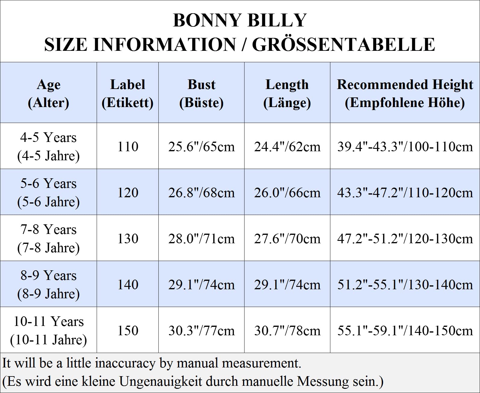 BONNY BILLY Vestido Niña Fiesta Ceremonia Princesa Vestido de Encaje Verano Sin Mangas