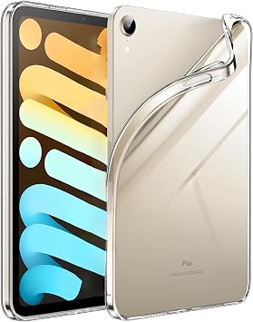 Apple iPad Case Transparent Silicone Back Cover from Babylon (iPad Mini 6.Generation 8.3 Inch)