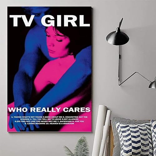 Miniatura 6 de Póster de Pop Band TV Girl Music Album Cover Who Really Cares Pintura Decorativa Lienzo Póster de Pared e Imagen de Arte Moderno Decoración de