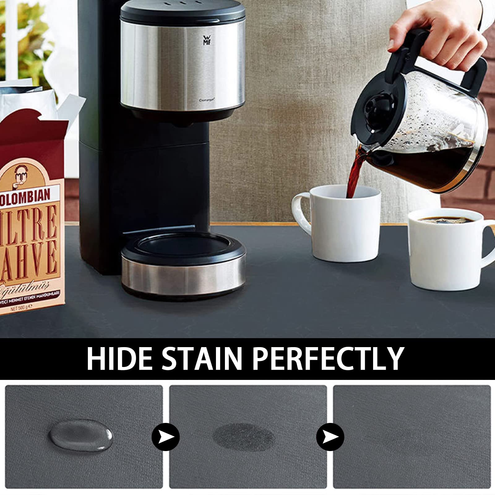 Koffiezetapparaat Antislip,Antislip Onderkant Sneldrogend Droogmat