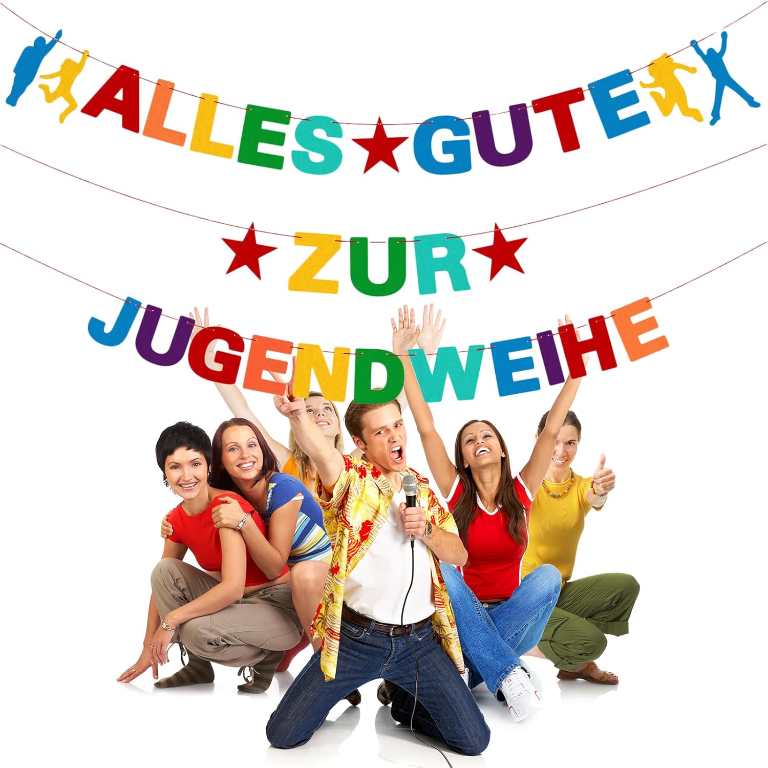 Dekoratívna Girlanda na Slávnostnú Promóciu - Balenie