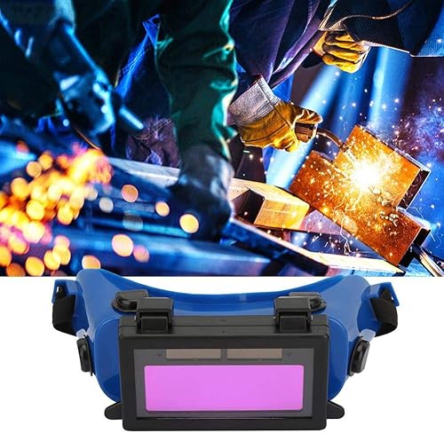 Miniatura 5 de Hilitand Gafas de ojo de soldador con atenuación automática DIN16 Gafas de oscurecimiento automático Gafas de soldadura Gafas protectoras de ojos