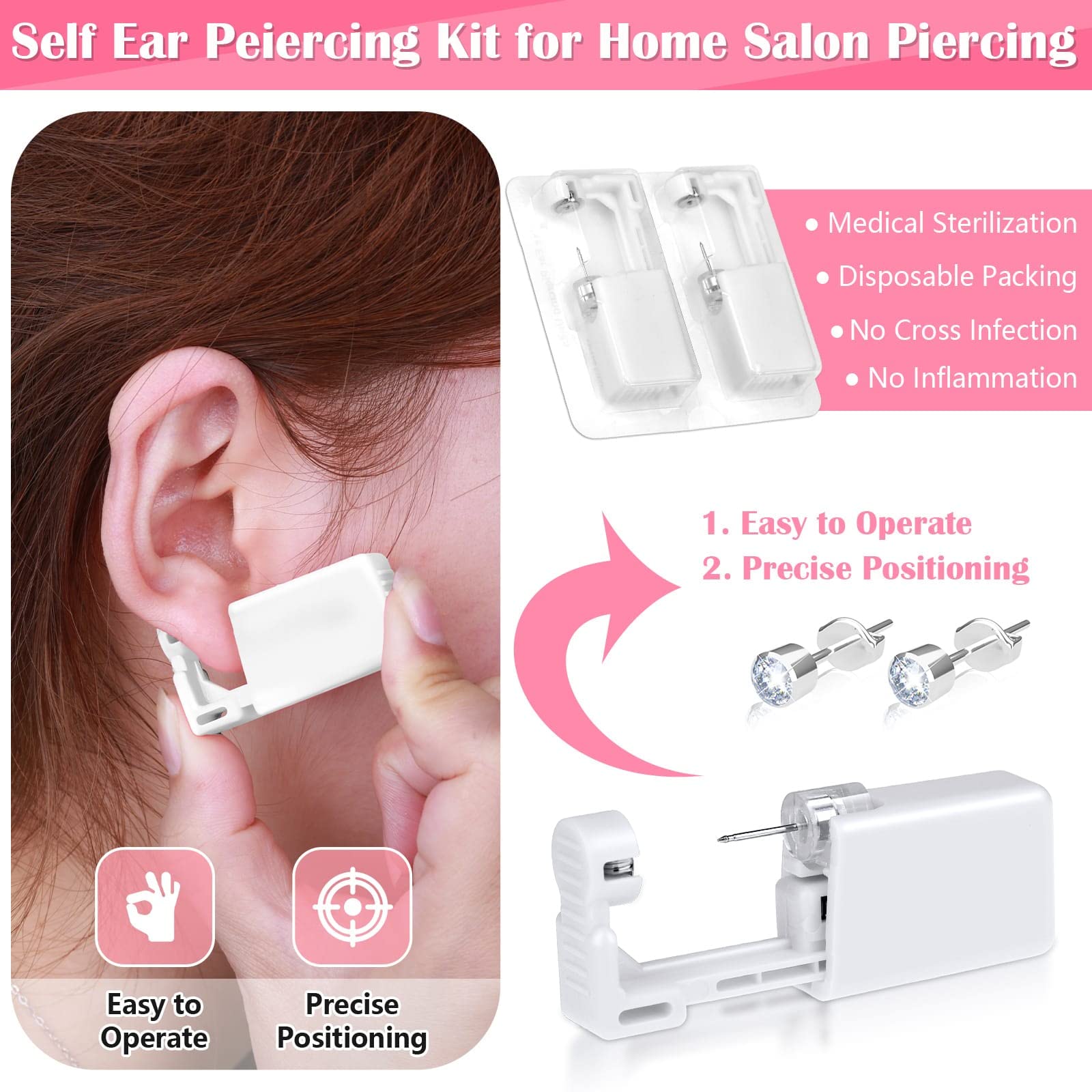 Ear Piercing Tool atelieryuwa.ciao.jp