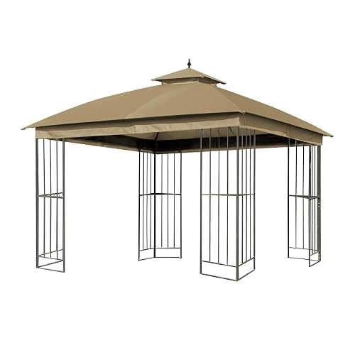 SCOCANOPY Replacement Cover Compatible with Garden Treasures 10X10 Ft Easy
