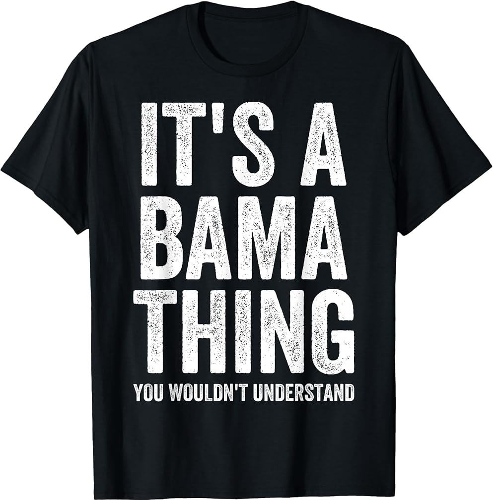 Vintage Alabama - Bama Retro Style 70s 80s For Men Women T-Shirt