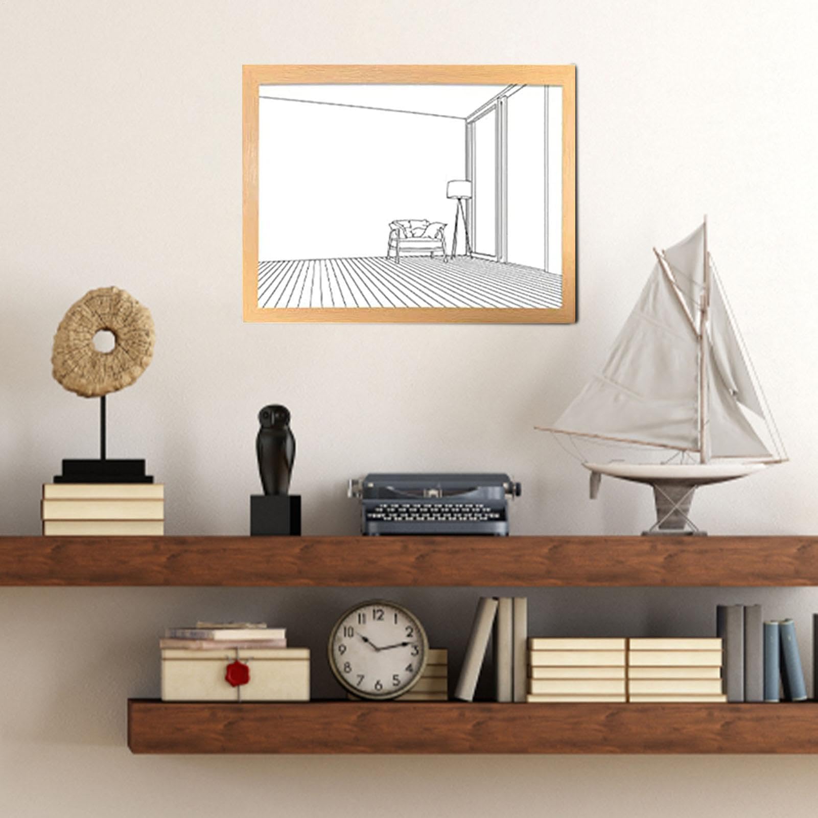 Lampe de chevet réglable et créative avec