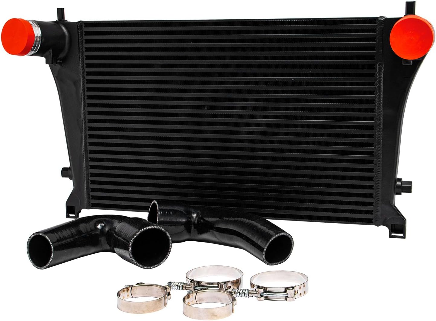 Aluminum Turbo Intercooler&Hose kit For Audi A3 S3 VW Golf GTI R MK7 EA888 1.8T 2.0T TSI Cooler