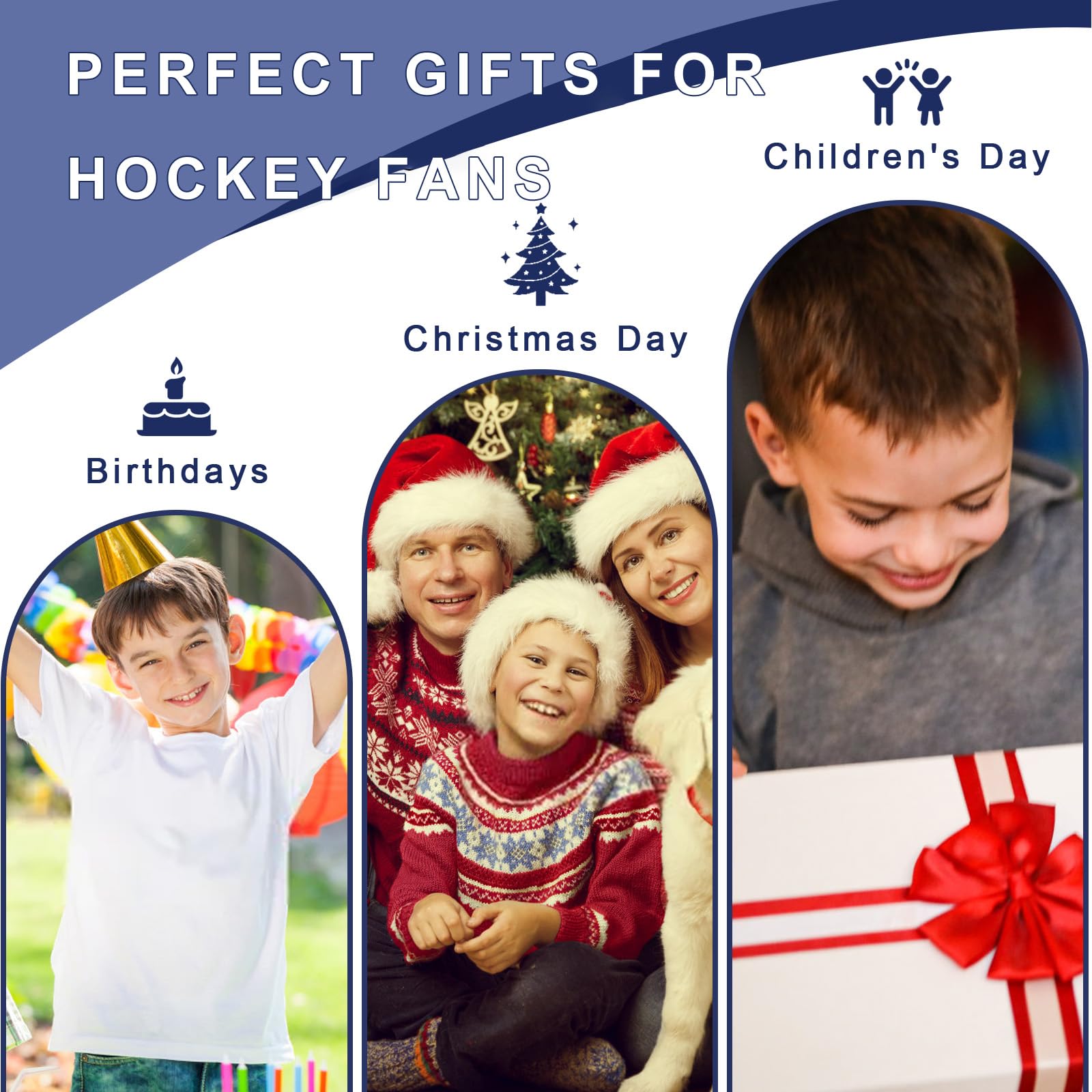 Maglia da Hockey personalizzata,Progetta la tua maglia da Hockey personalizzata con nome/squadra/numero, maglia da Hockey con nome adatto ai regali per bambini e adulti stile 3 KAN0827A