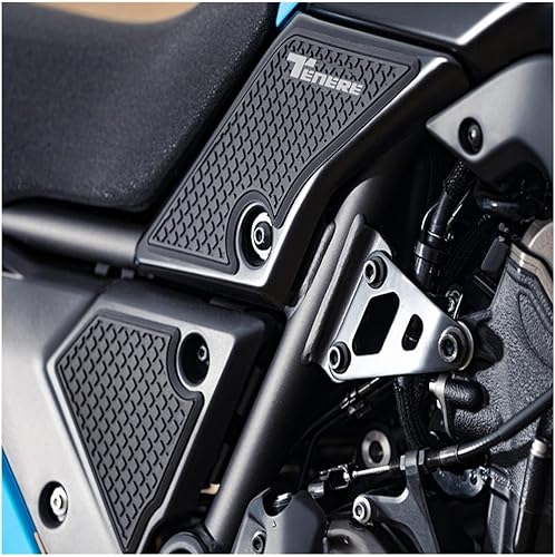 Vista 2 de LeosHi 2019 2020 Motorcycle Non-Slip Side Fuel Tank Stickers Waterproof Pad Rubber Sticker Compatible with Tenere 700 T700 XTZ 700 (Size : A)