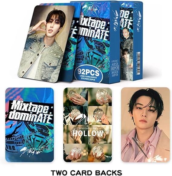 60 pcs Stray kiids Photocards, 32 pcs Stay Kids Stickers, SKZ Cards