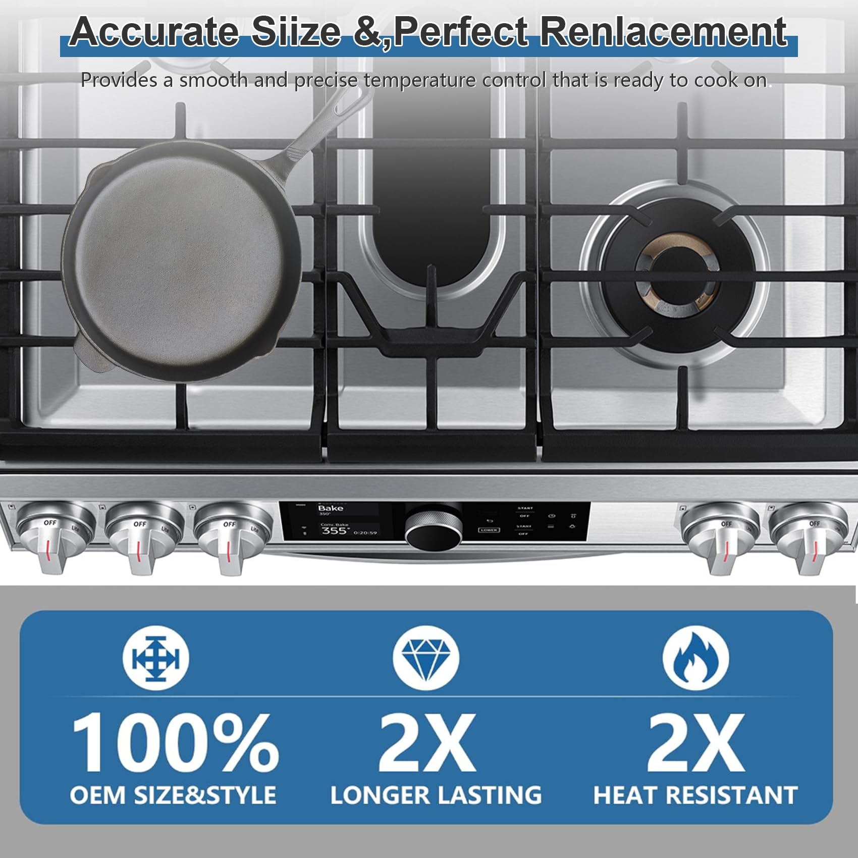 Amazon.com: DG94-03797Q for Samsung Electric Stove Knob  