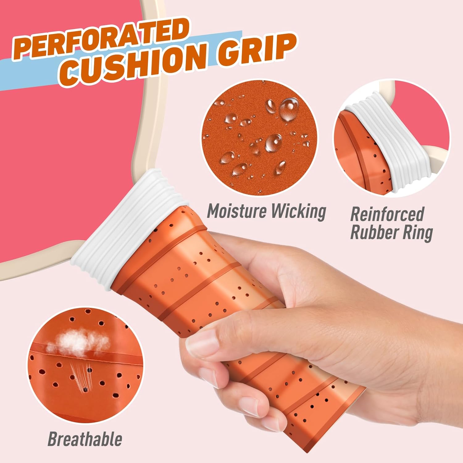 Pickleball Paddles Set of 4, USAPA Approved Premium Wood Pickleball Set with 4 Pickleball Balls and 1 Carry Bag Pickleball Rackets with Ergonomic Cushion Grip for Women Youth - Image 4