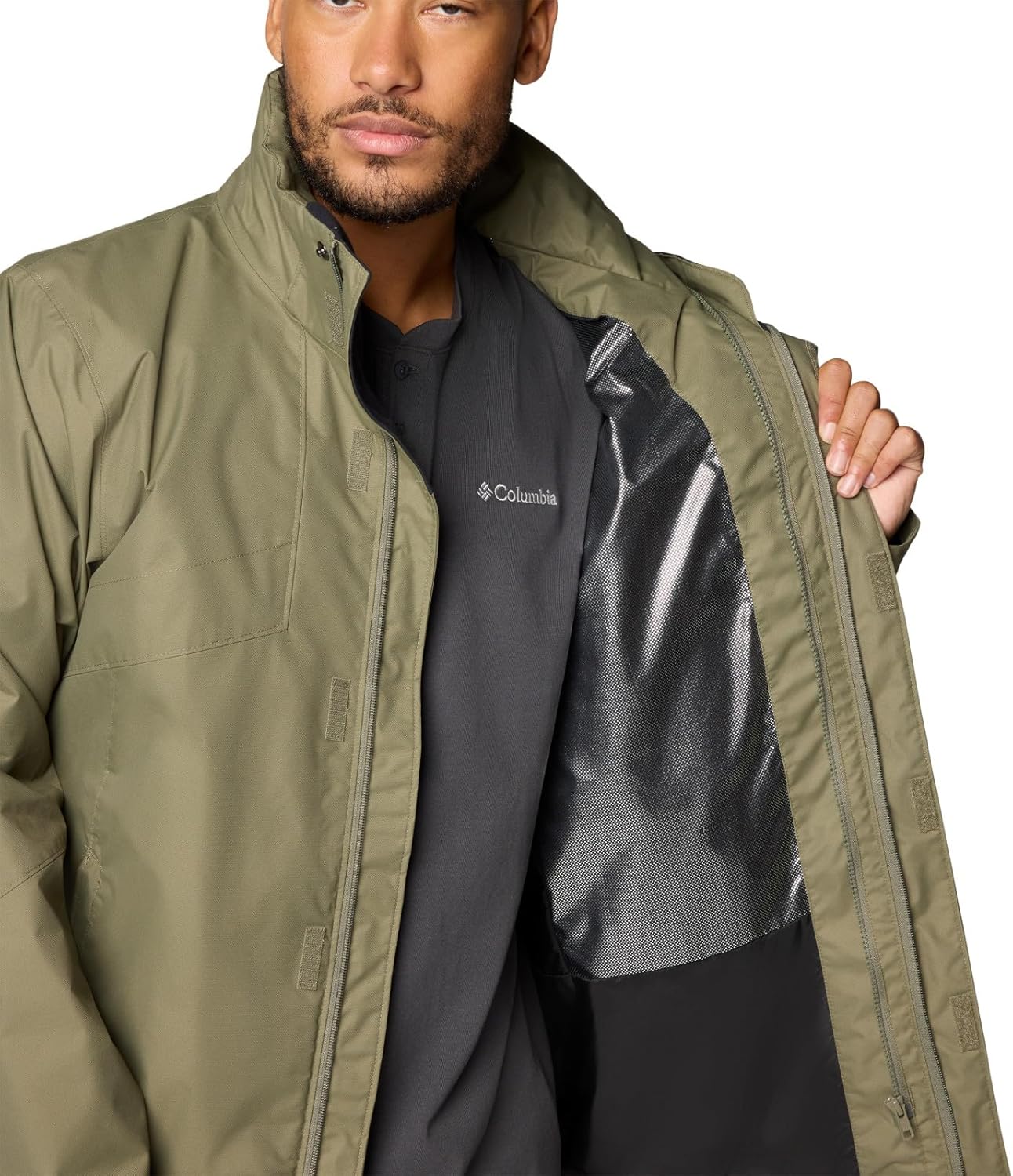 Columbia mens Bugaboo Iii Fleece Interchange Jacket - Image 9