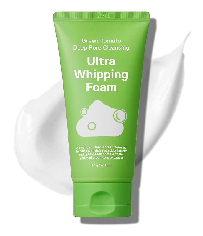 SUNGBOON EDITOR Green Tomato espuma de limpeza facial, 120 mL