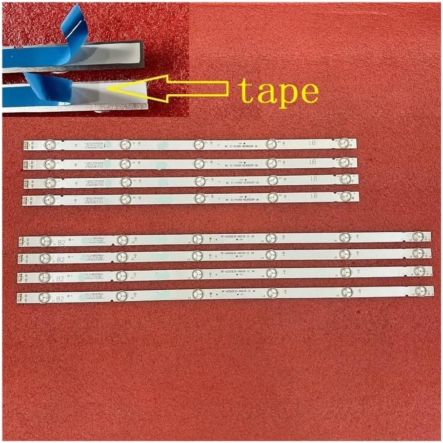 Compatible Backlight Bar 3V 55UJ620Y 55UJ6200 55UJ6000 55LJ5400 55LJ620V 55UJ620V RF-AZ550E30-0601B-12 0501A A4 55U5A11T Enhanced Viewing Experience(5 KIT)