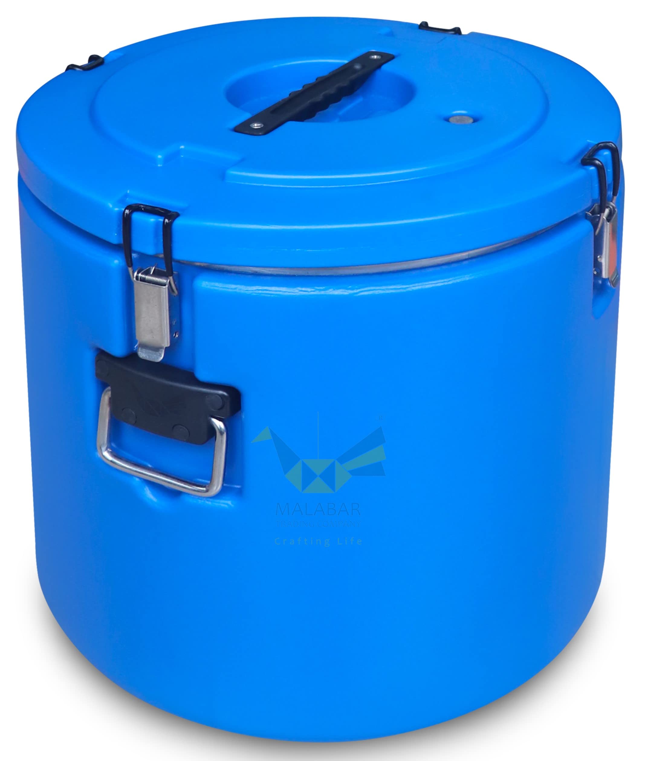 Malabar Trading Company Isothermal Container 48 Litre, Hot and Cold Casserole, Hot and Cold Container, Casseroles for Restaurant Use, Casserole for Hotel, Round (Blue 48 LTR) (B0974C3YTY) Amazon Price History, Amazon Price Tracker
