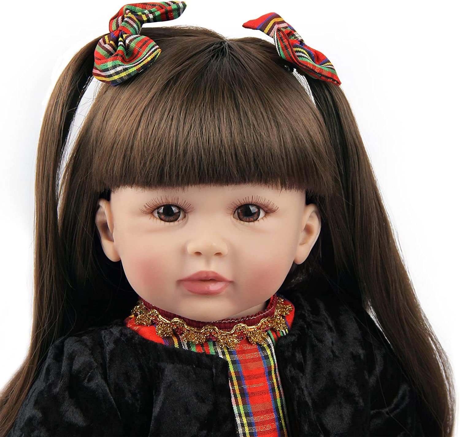 lalka Reborn 60 cm - 24 cale Reborn lalka Reborn lalki dziewczyna Silikonowa reborn niemowlęta lalka Baby Doll tkanina ciała realistyczna lalka niemowlęca realistyczne reborn lalki dziewczynki