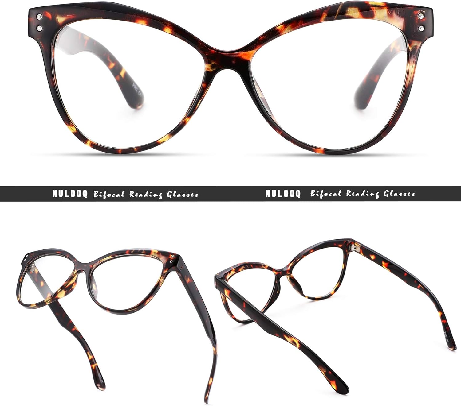 Nеw Prоduсt Bifocal Reading Glasses for Women Retro Cateye Blue Light Blocking Computer Glasses with Magnification