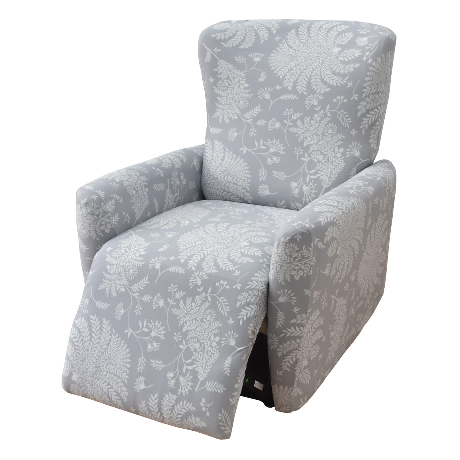 Housse pour fauteuil inclinable 1 place imprimée en spandex 4 pièces AO-4