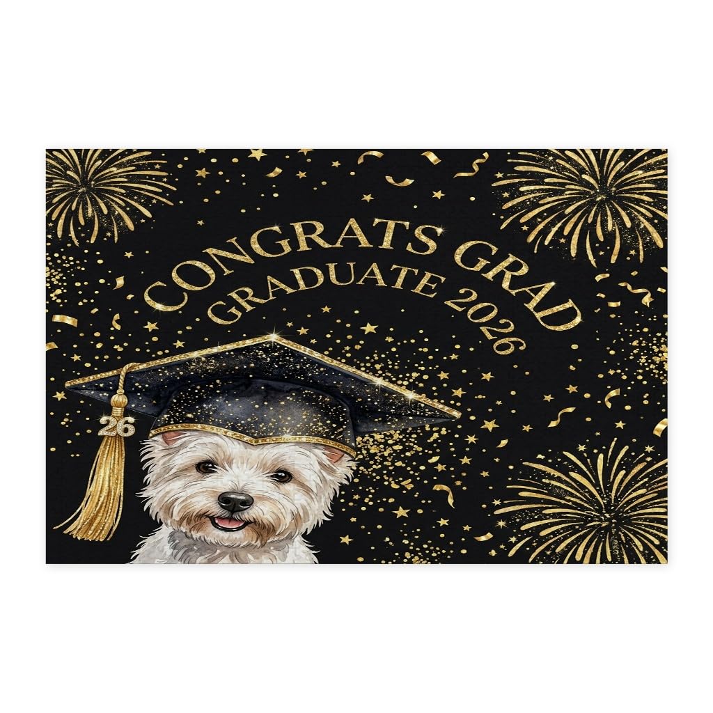 Rompecabezas de madera 1000 piezas de cachorro Westie graduado con acabado impreso 7
