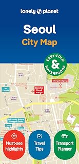 Lonely Planet Seoul City Map: Durable, Waterproof, Easy-Fold Planning Map with Attractions & Walking Tours (Compact City Planning Maps)