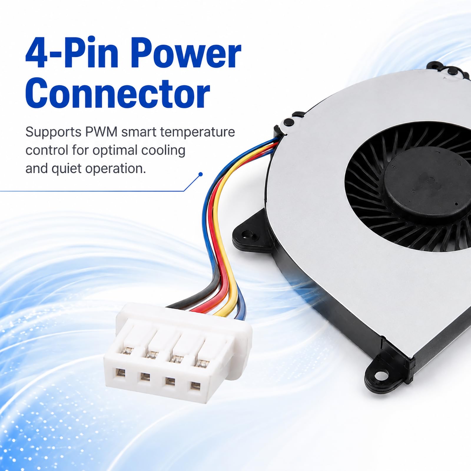 CPU Lüfter für NUC8i7BEH NUC8i5BEH NUC8i5BEK NUC8i3BEH, Ersatz CPU Lüfter Mini PC BSC0805HA-00 Kühllüfter CPU Cooling Fan Ersatzteil mit Aluminium ABS Gehäuse Kühlsystem Reparatur für Mini Computer
